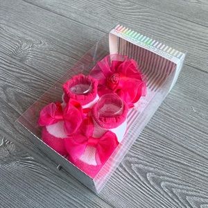 Headband + socks baby girl gift set